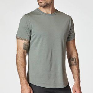 Cuts Clothing Pima Curve-Hem Tee